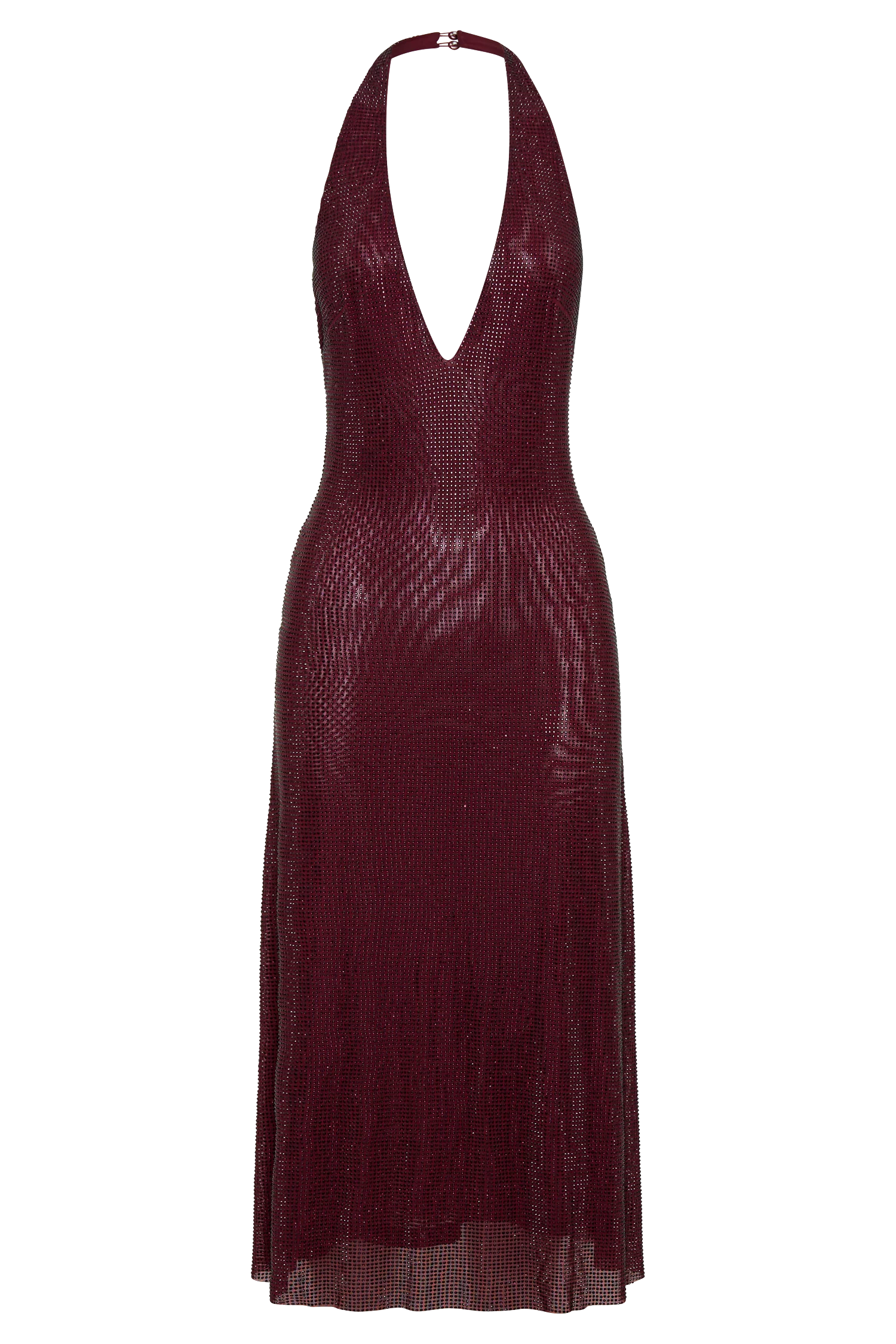MESHKI Genie Halter Mini Dress